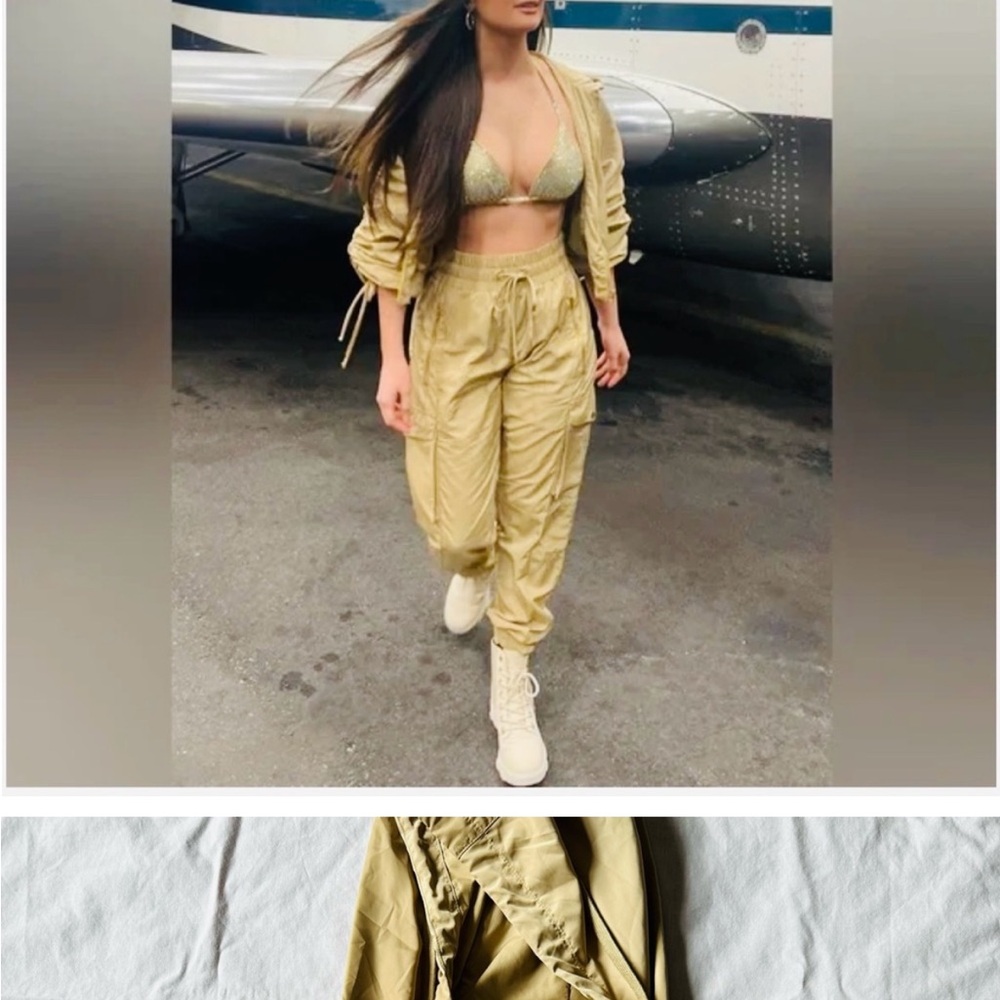 Chic Gold Track Jacket